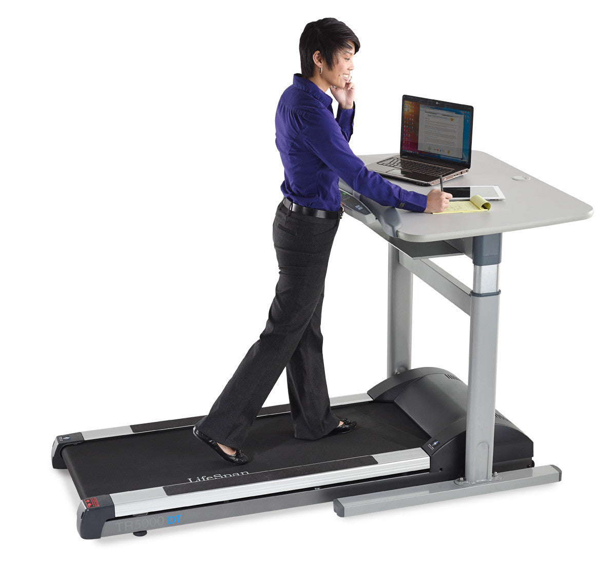 Premium Treadmill Desk with Automatic Height Adjustment by