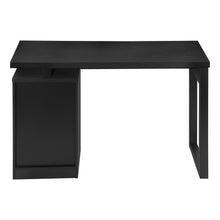 Load image into Gallery viewer, Black Floating 47&quot; Computer Desk with Storage
