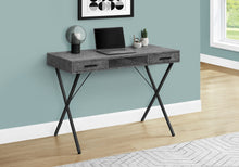 Load image into Gallery viewer, 42&quot; Charcoal Trestle Workstation with Storage
