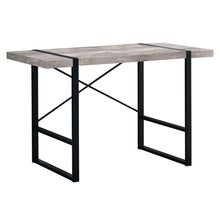 Load image into Gallery viewer, Wagon Desk in Taupe Reclaimed Wood &amp; Black
